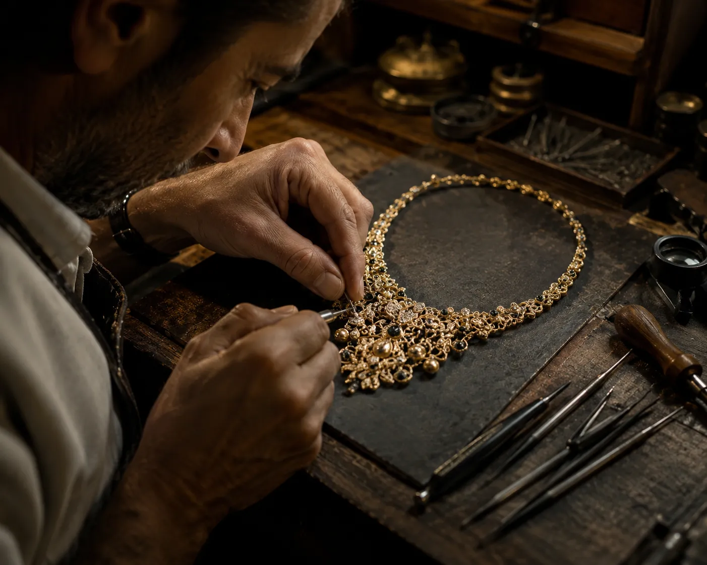 Craft carried through the hand LUMERA Luxury Lifestyle Exhibition Qatar