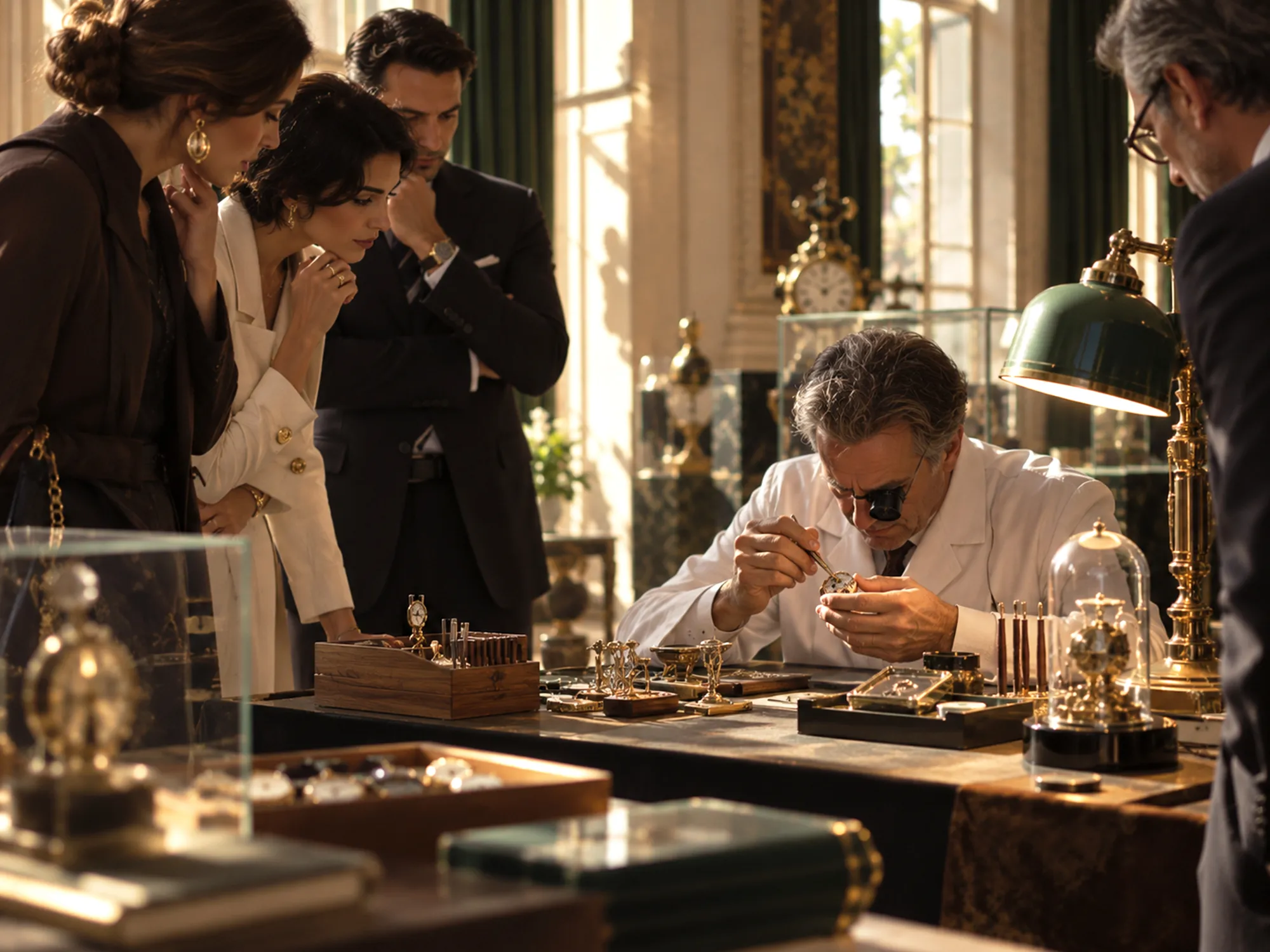 The Atelier - Watch Exceptional Hands at Work - LUMERA Luxury Lifestyle Exhibition Qatar - The Ned Doha, Qatar
